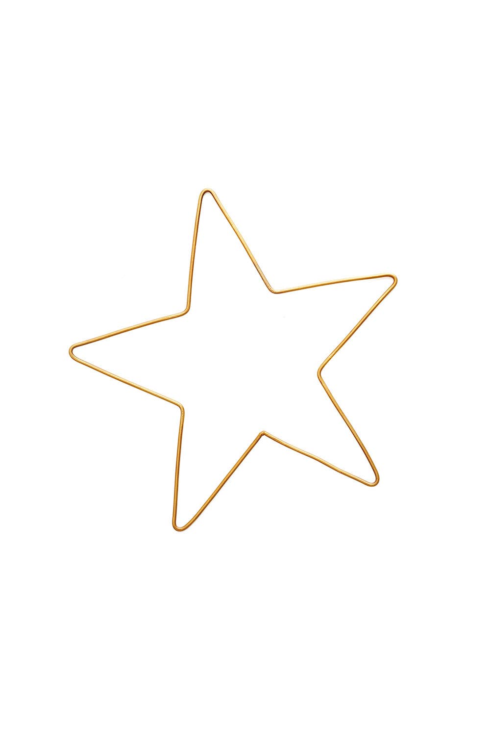 Brass Wire Star (L)