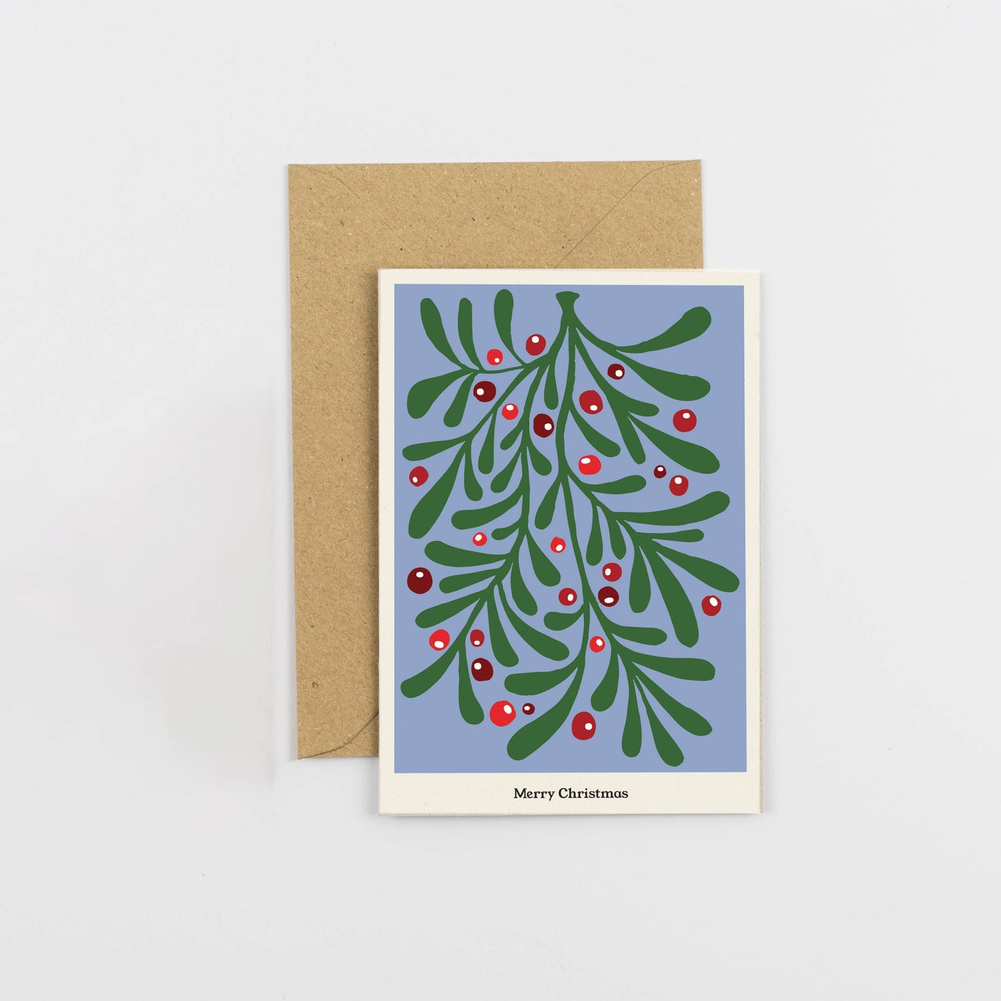 Christmas Plants Card - Pack of 6