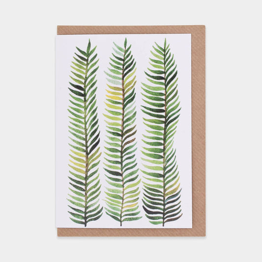 Watercolour Stems Greetings Card