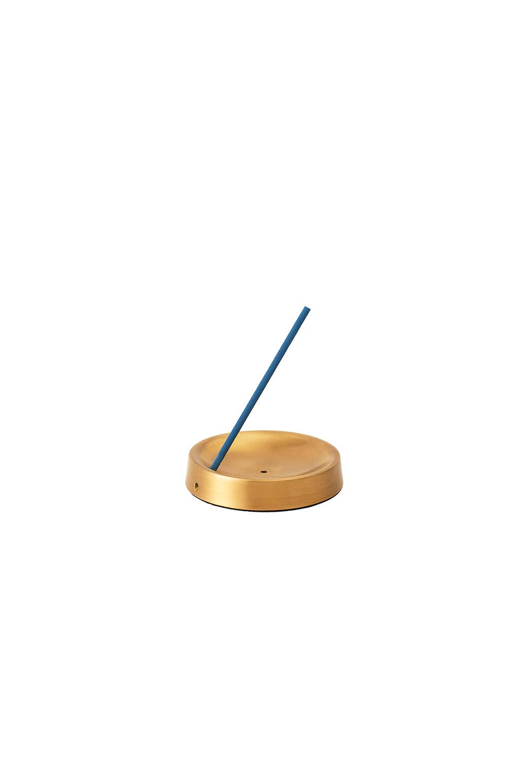 This brass incense stand is suitable for both cone-shaped incense and stick incense, including solid incense sticks. Sit back, relax, and enjoy the fragrance of your burning incense. Made by Fog Linen Work, brought to you by The Country Crib