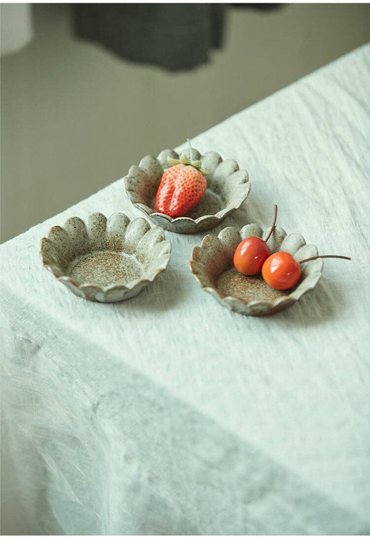 Small Stoneware Plate Bowl