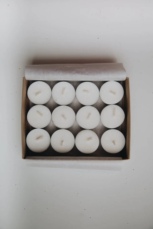 Scented tealight candles