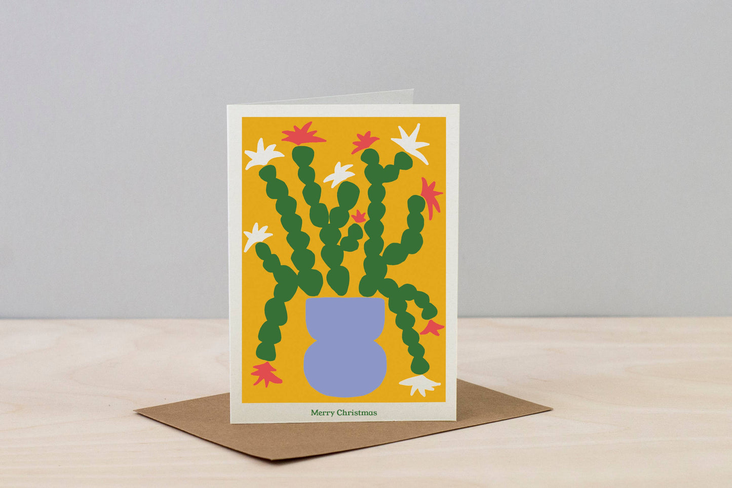 Christmas Plants Card - Pack of 6