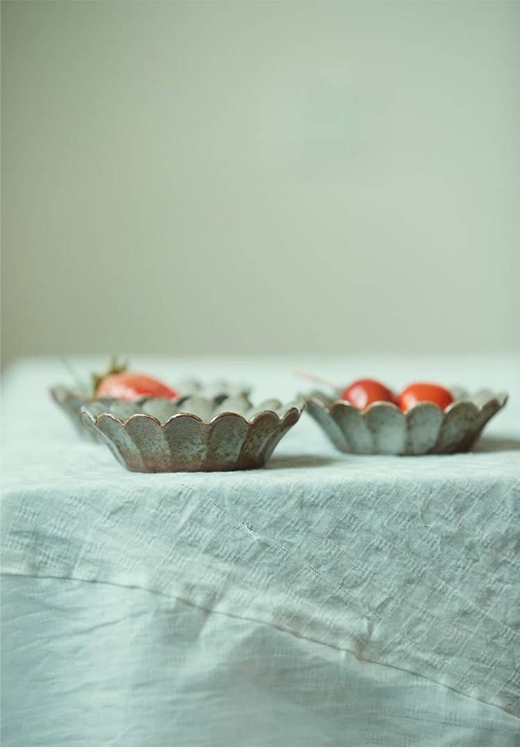 Small Stoneware Plate Bowl