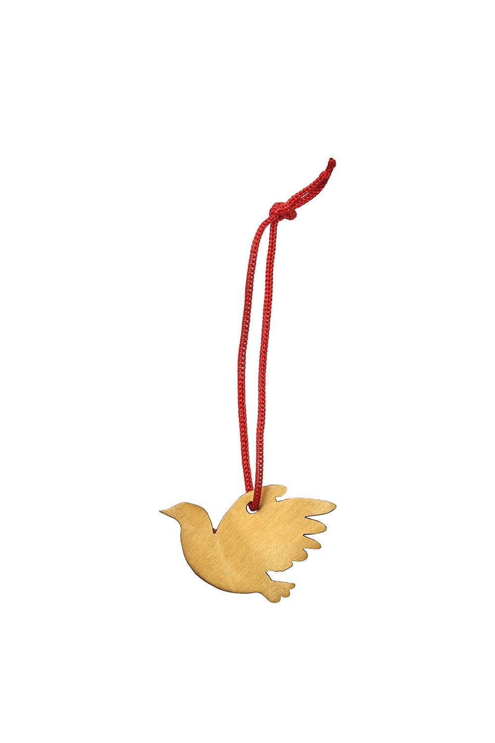 Brass Bird Ornament Thrush