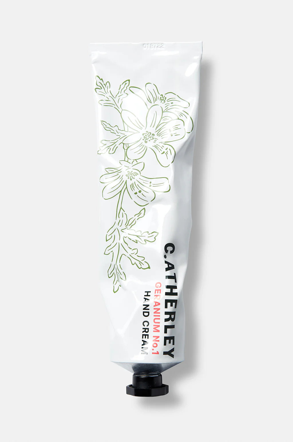 C Atherley No.1. Geranium Hand Cream 75ml British Made, 100% Natural Oils Paraben GMO Free