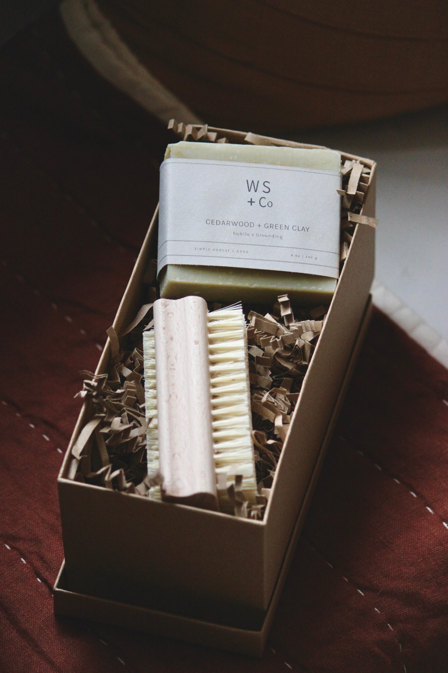 Hand Soap + Nail Brush Gift Set