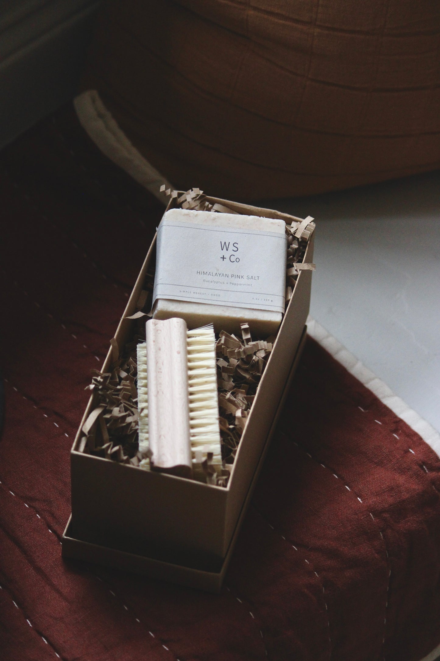 Hand Soap + Nail Brush Gift Set