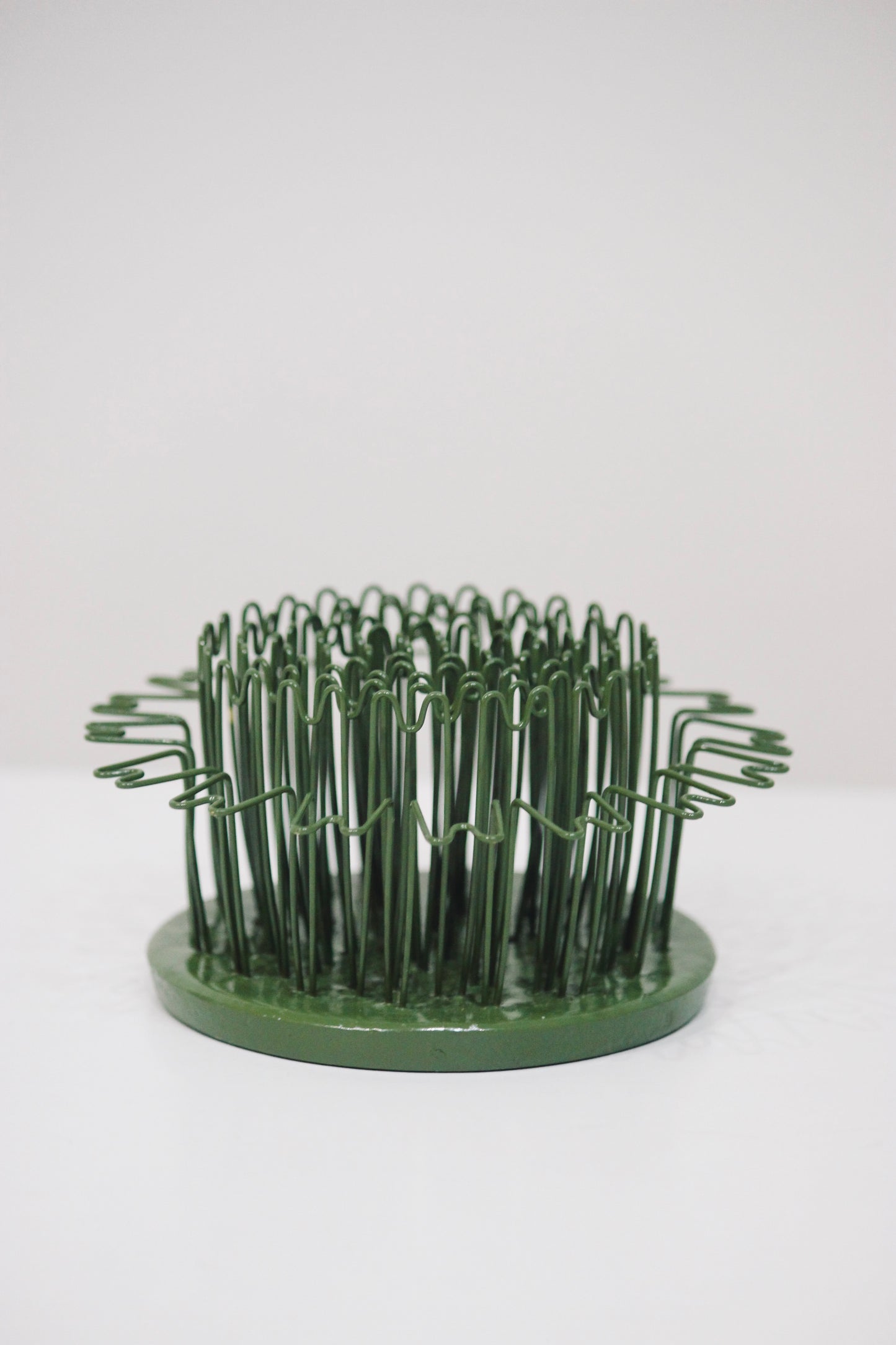 Hair pin flower frog pin holder by Floral Genius, perfect sustainable alternative to floral foam for all your cut flower display and arrangement needs 