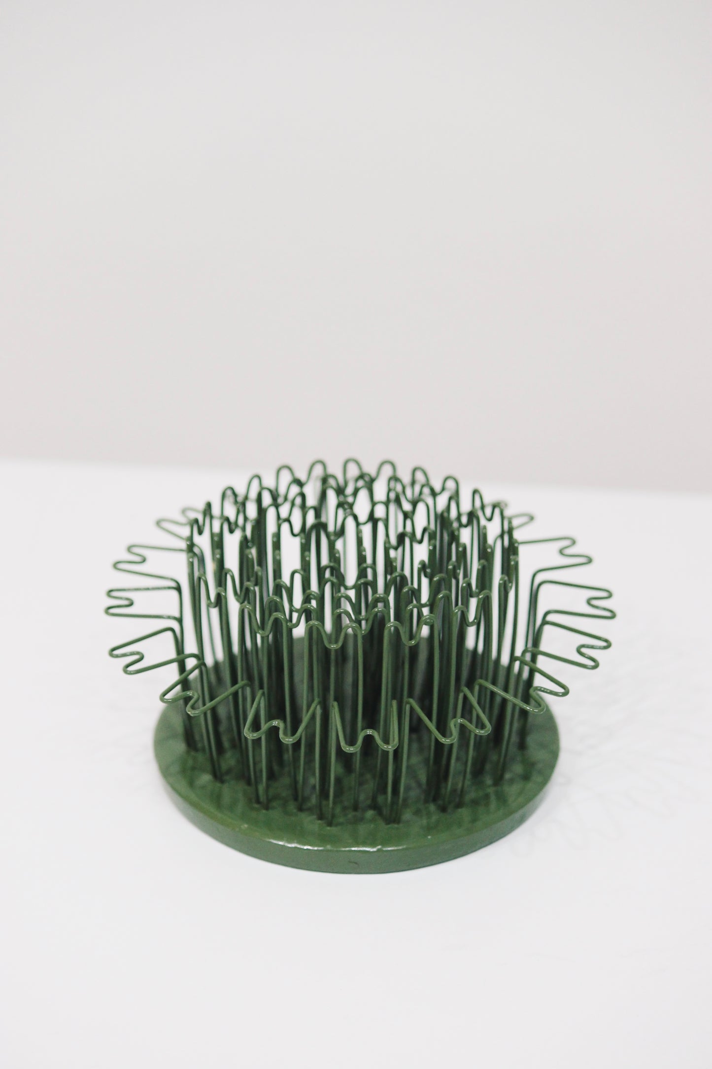 Hair pin flower frog pin holder by Floral Genius, perfect sustainable alternative to floral foam for all your cut flower display and arrangement needs 