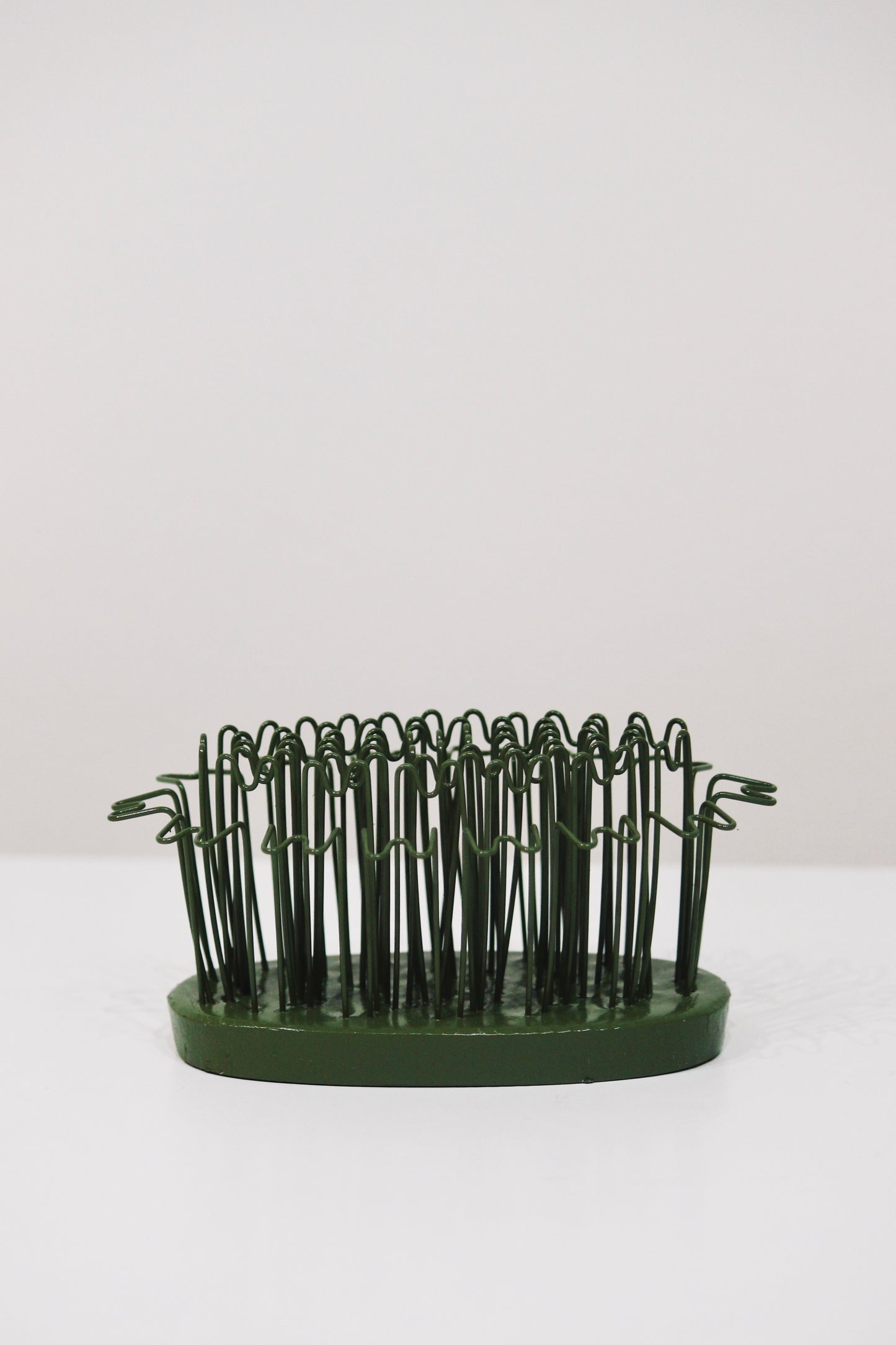 Hair pin flower frog pin holder by Floral Genius, perfect sustainable alternative to floral foam for all your cut flower display and arrangement needs 