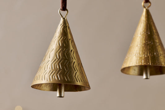 Manya Brass Bell Bauble