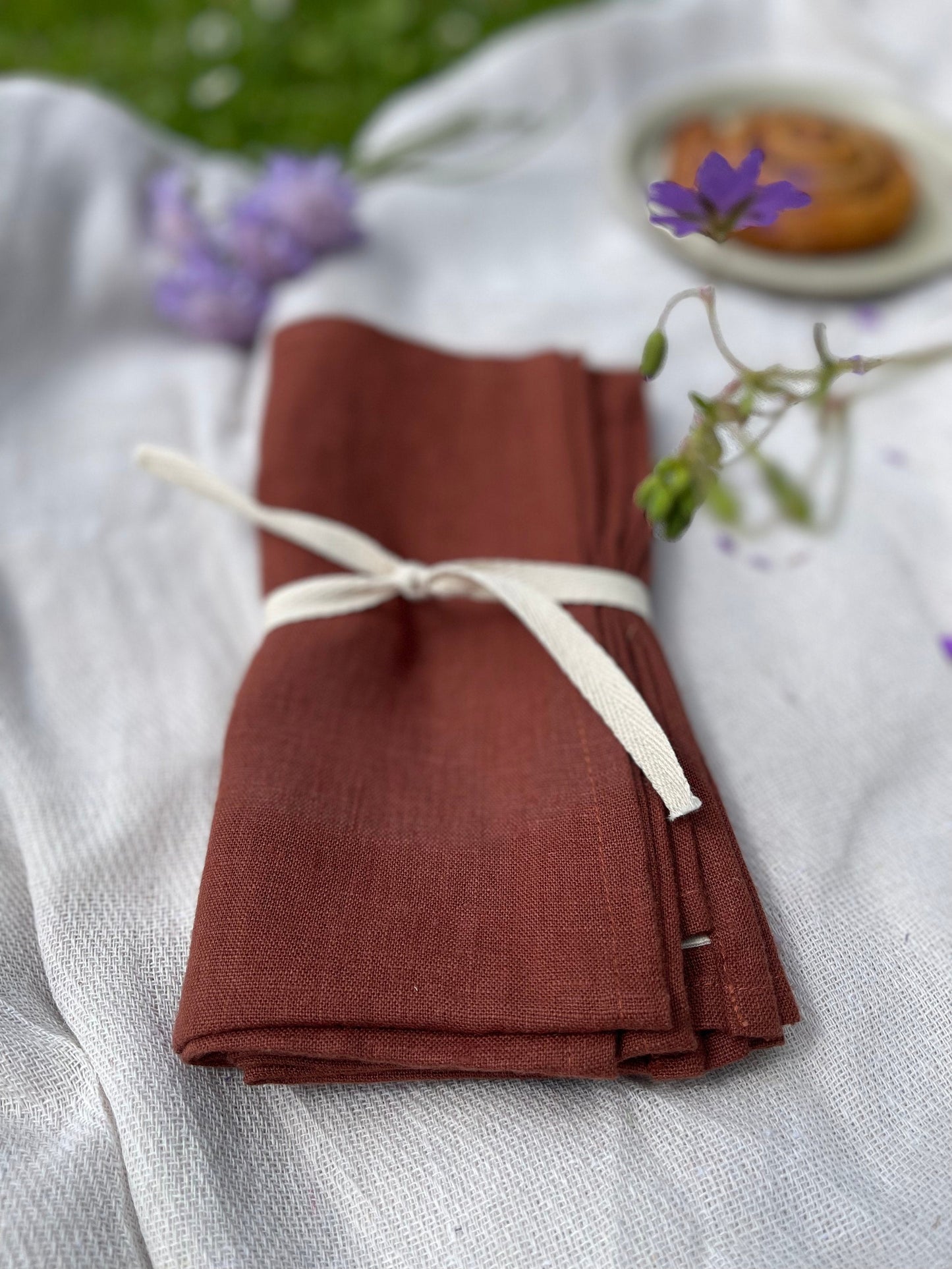 Large Linen Napkin, Set of Four