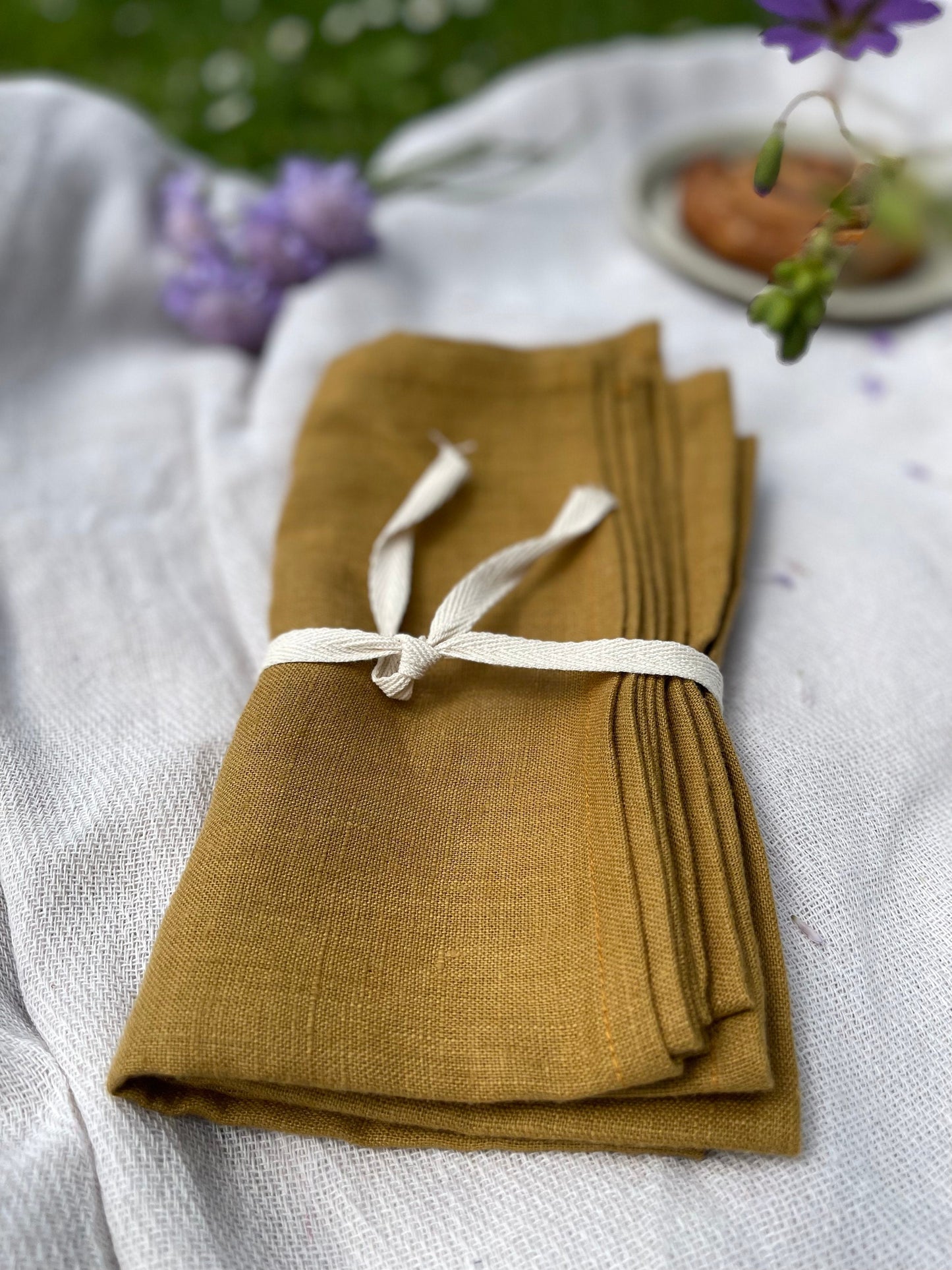 Large Linen Napkin, Set of Four