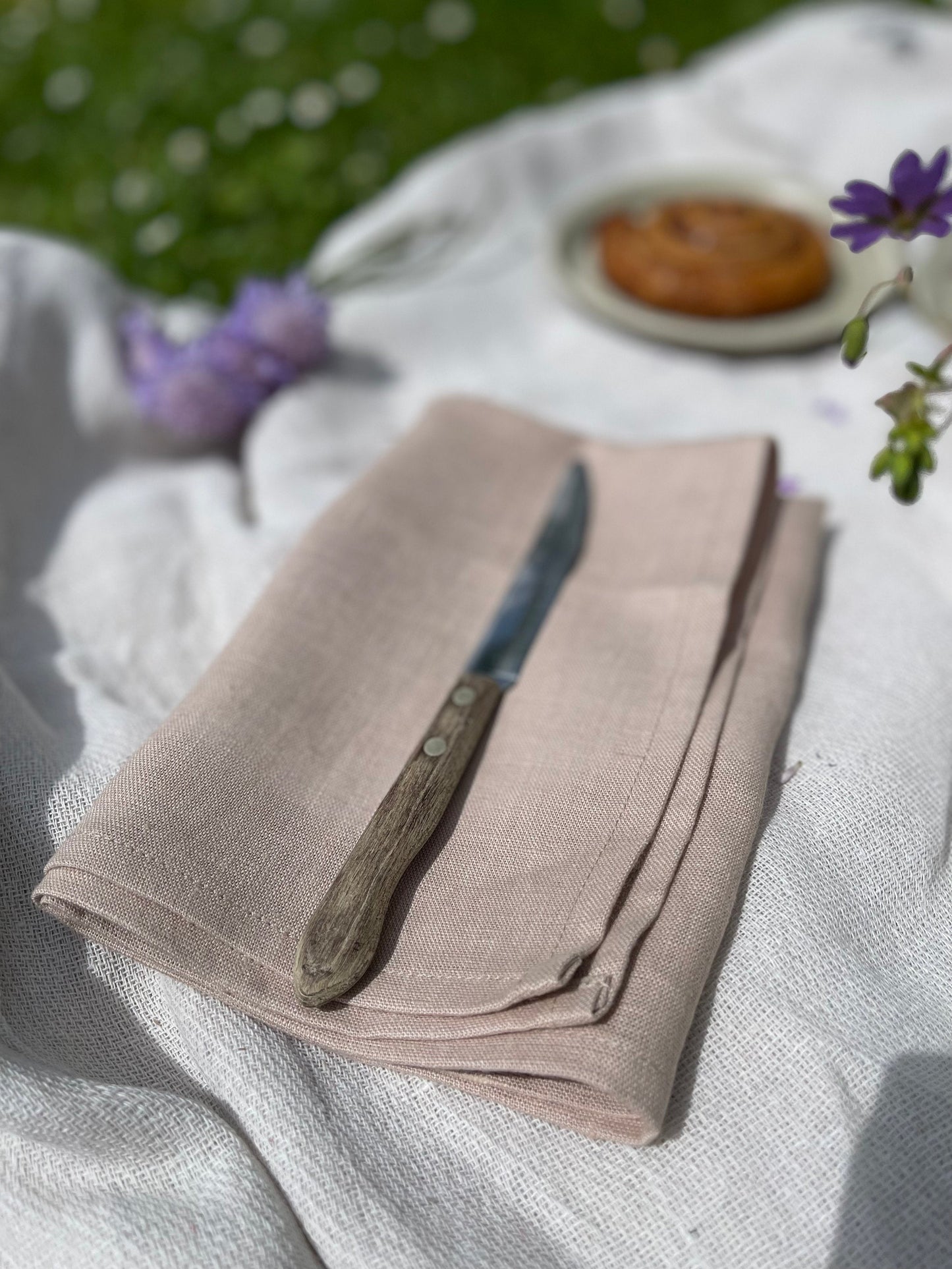 Large Linen Napkin, Set of Four