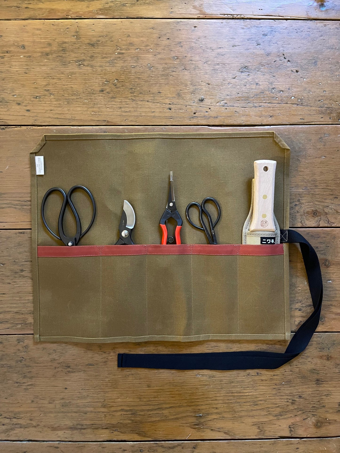 Organic Waxed Tool Roll