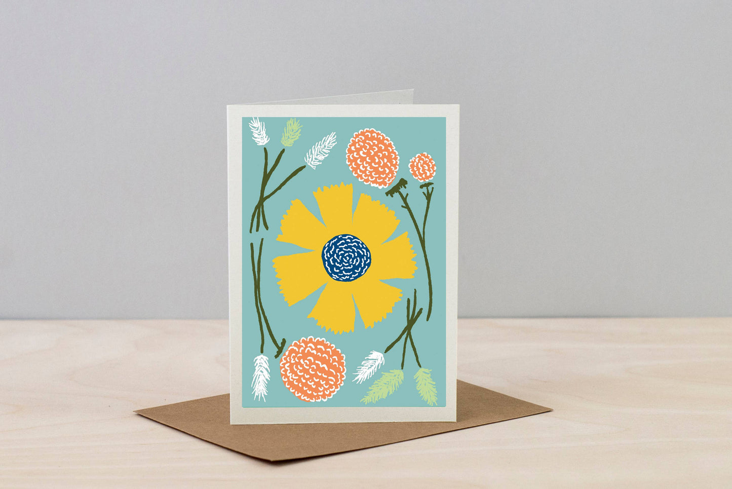 Dried Flower Card