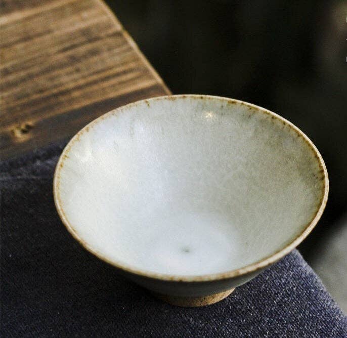 Handmade Green Ceramic Bowl