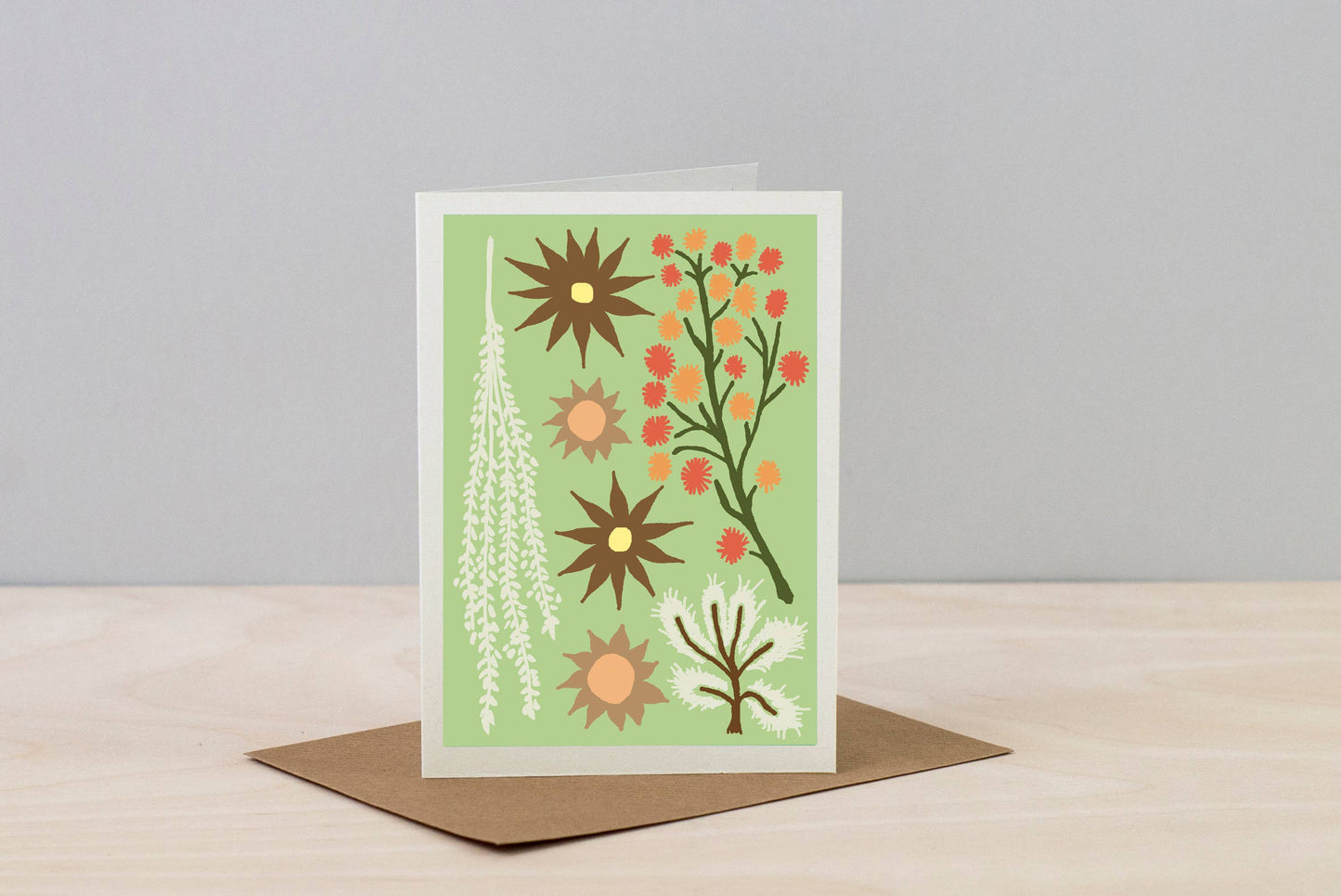 Dried Flower Card