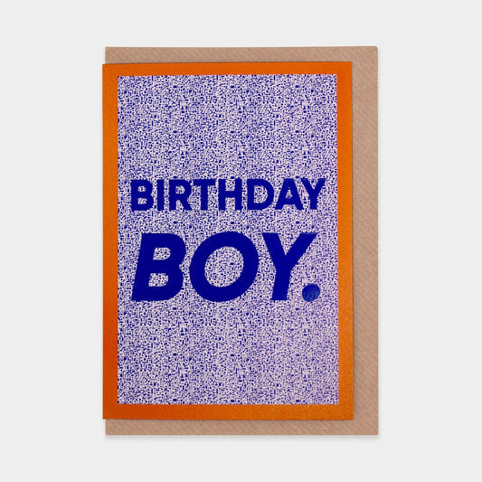 Birthday Boy Greetings Card