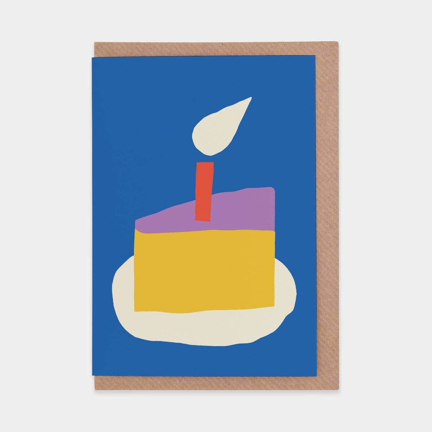 Birthday Cake Greetings Card