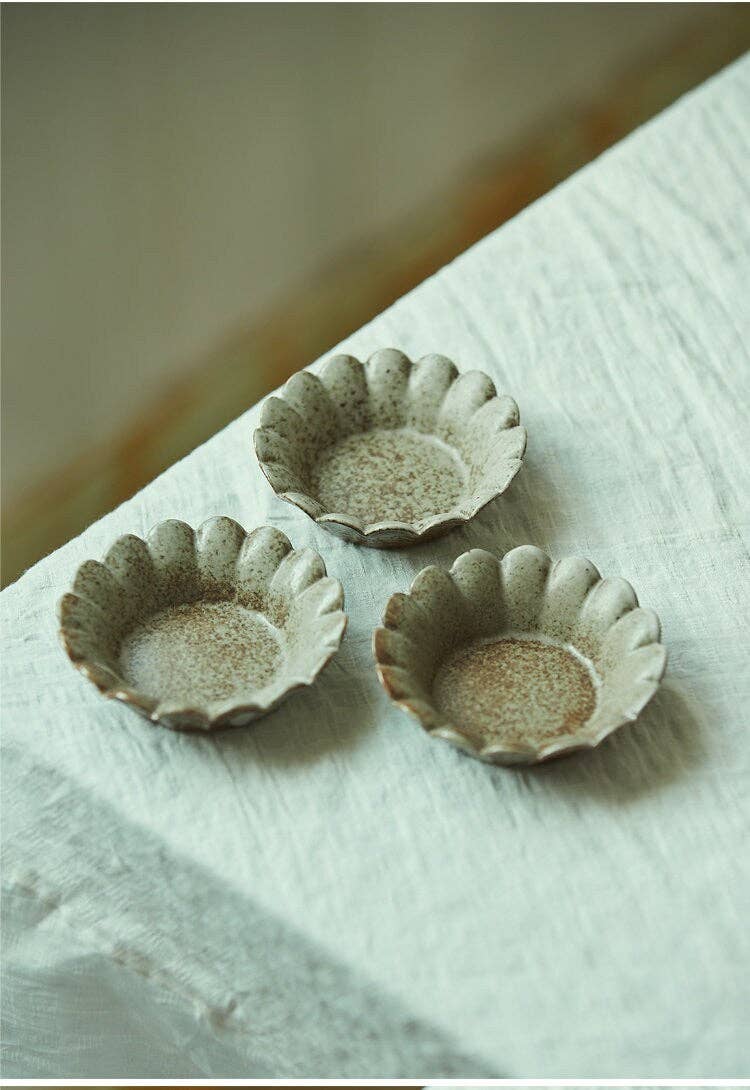 Small Stoneware Plate Bowl