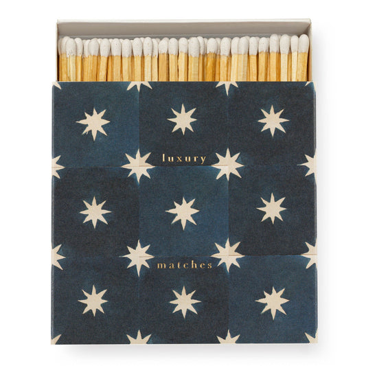 Navy Star Tile by Wanderlust Paper Co.- Luxury Matches