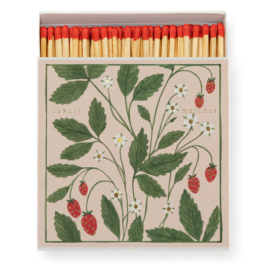 Strawberry Matches by Wanderlust Paper Co